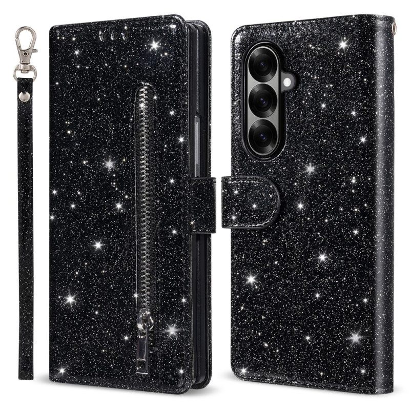 Bescherming Hoesje Samsung Galaxy Z Fold 7 Glitter