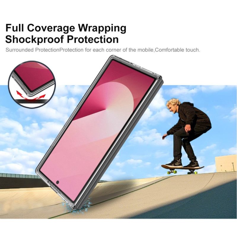 Case Hoesje Samsung Galaxy Z Fold 7 Telefoonhoesje Crystal Case Ii Pro Imak