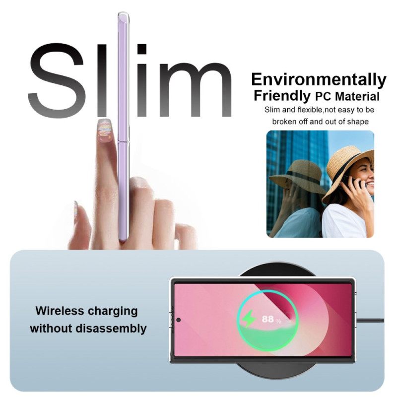 Case Hoesje Samsung Galaxy Z Fold 7 Telefoonhoesje Crystal Case Ii Pro Imak