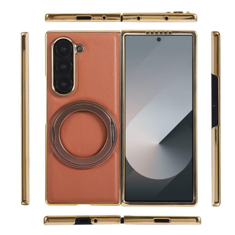 Case Hoesje Samsung Galaxy Z Fold 7 Telefoonhoesje Magnetische Standaard