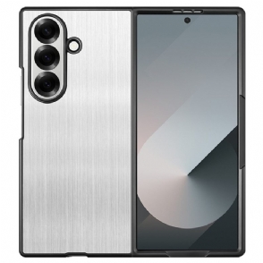 Case Hoesje Samsung Galaxy Z Fold 7 Telefoonhoesje Roestvrij Staal
