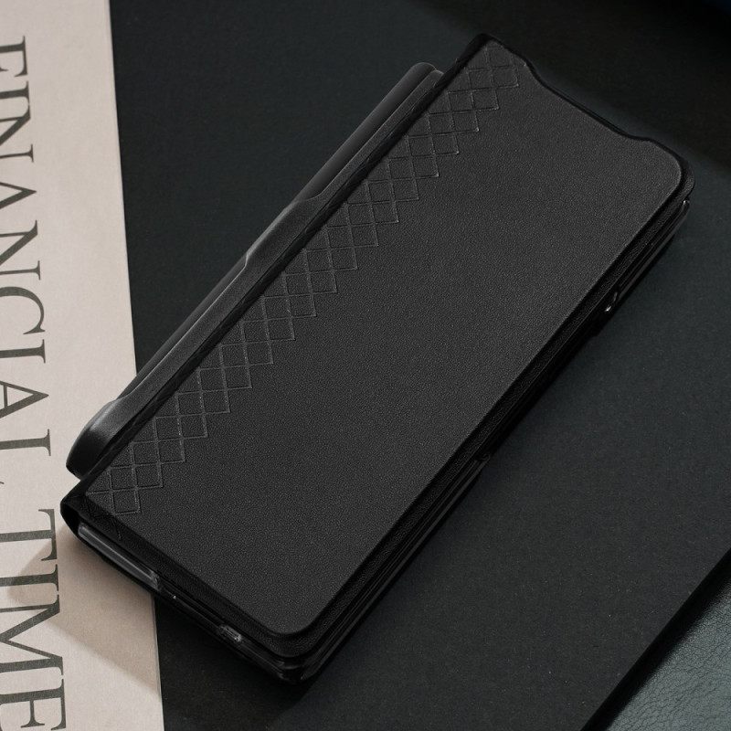 Cover Hoesje Samsung Galaxy Z Fold 7 Telefoonhoesje Bril Series Dux Ducis Stylushouder