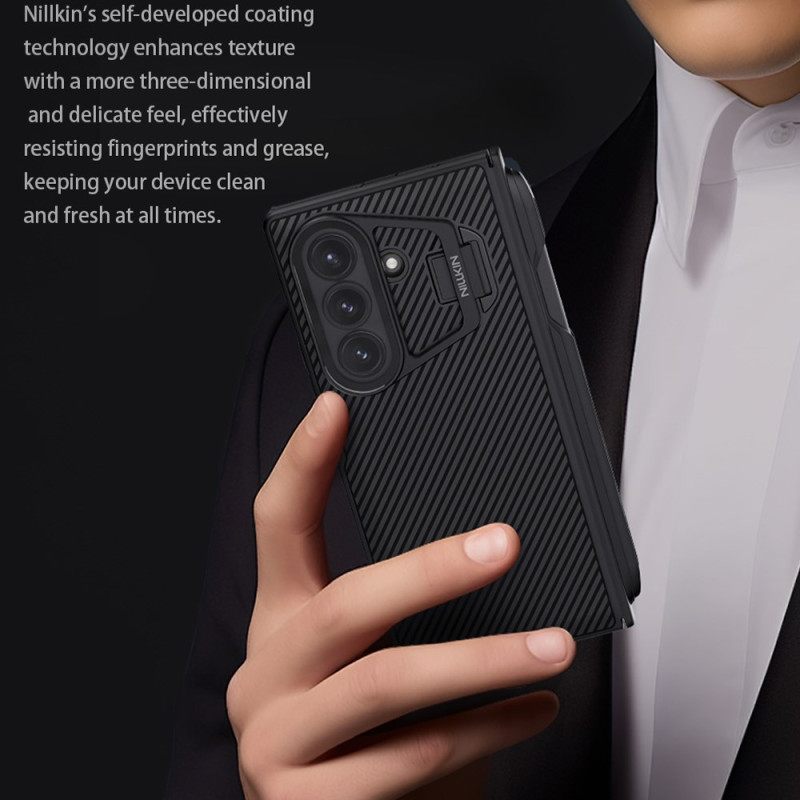 Cover Hoesje Samsung Galaxy Z Fold 7 Telefoonhoesje Camshield Prop Serie Nillkin