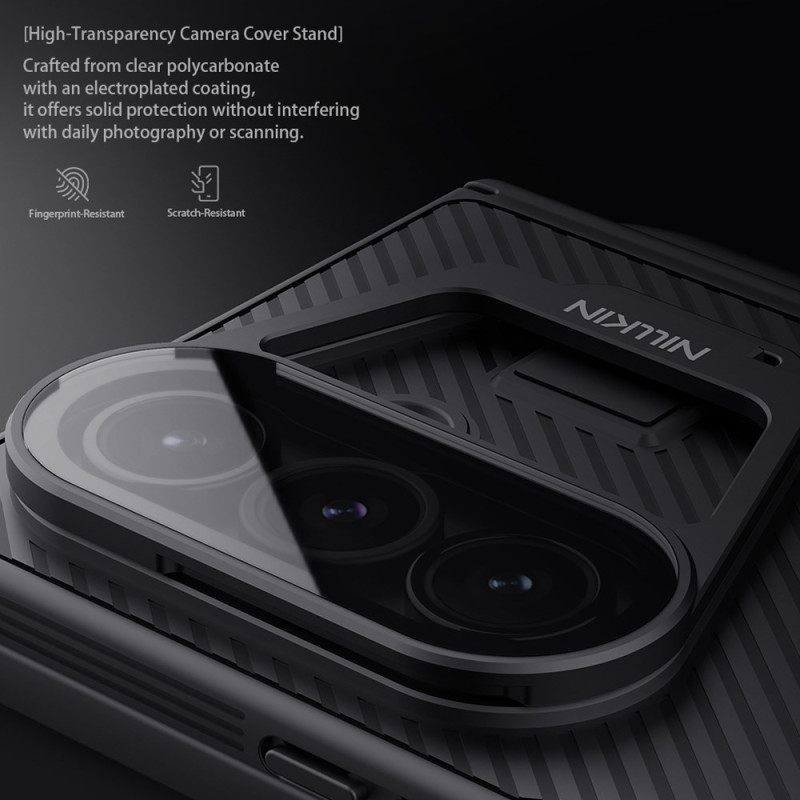 Cover Hoesje Samsung Galaxy Z Fold 7 Telefoonhoesje Camshield Prop Serie Nillkin
