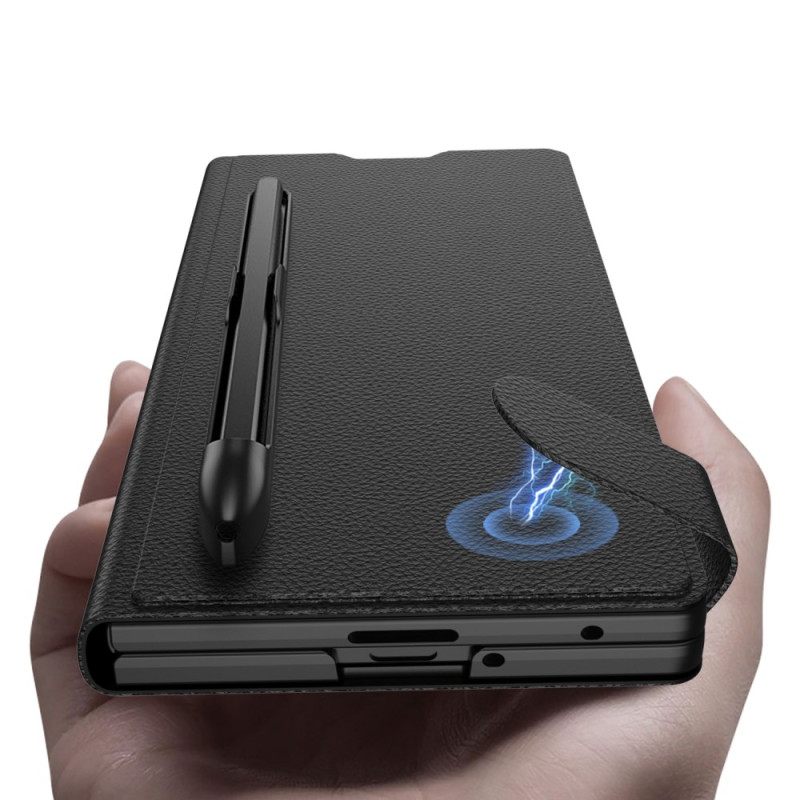 Cover Hoesje Samsung Galaxy Z Fold 7 Telefoonhoesje Gkk Screenprotector En Stylushouder