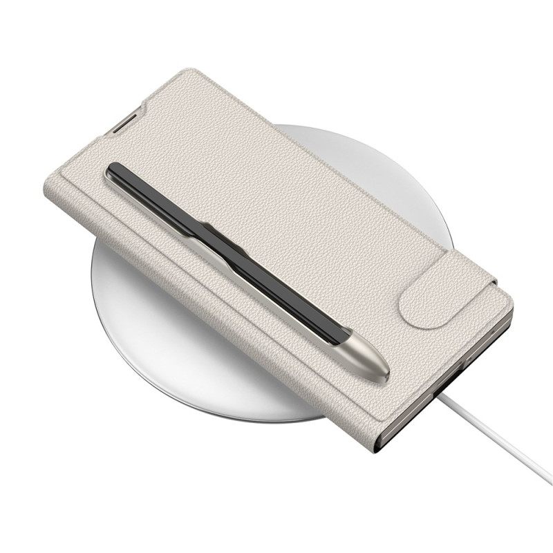 Cover Hoesje Samsung Galaxy Z Fold 7 Telefoonhoesje Gkk Screenprotector En Stylushouder