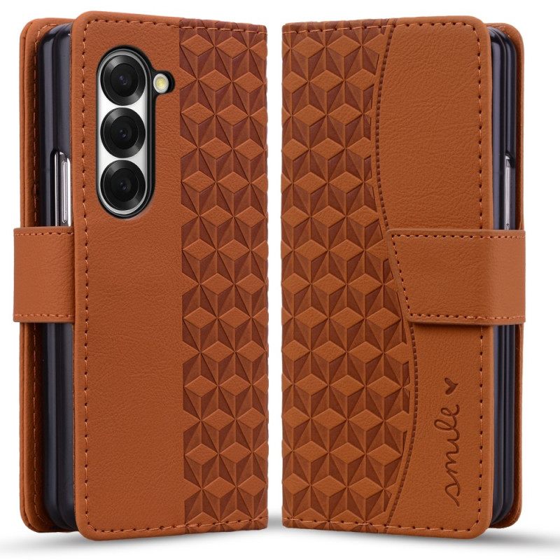 Folio-hoesje Samsung Galaxy Z Fold 7 Smile Strap