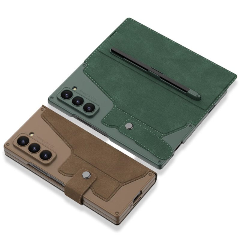 Hoesje Case Samsung Galaxy Z Fold 7 Standaard En Stylushouder