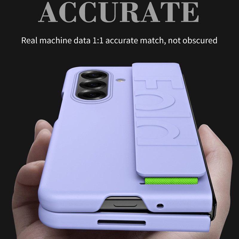 Hoesje Samsung Galaxy Z Fold 7 Bandje Met Standaard Bescherming Hoesje