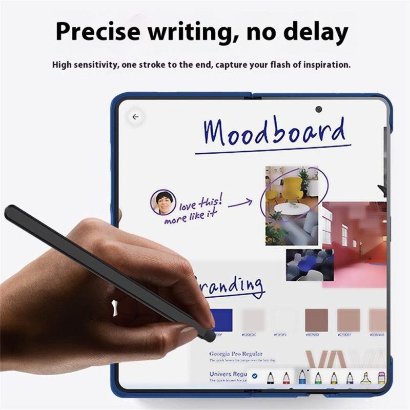 Hoesje Samsung Galaxy Z Fold 7 Bescherming Van Gehard Glas En Stylushouder