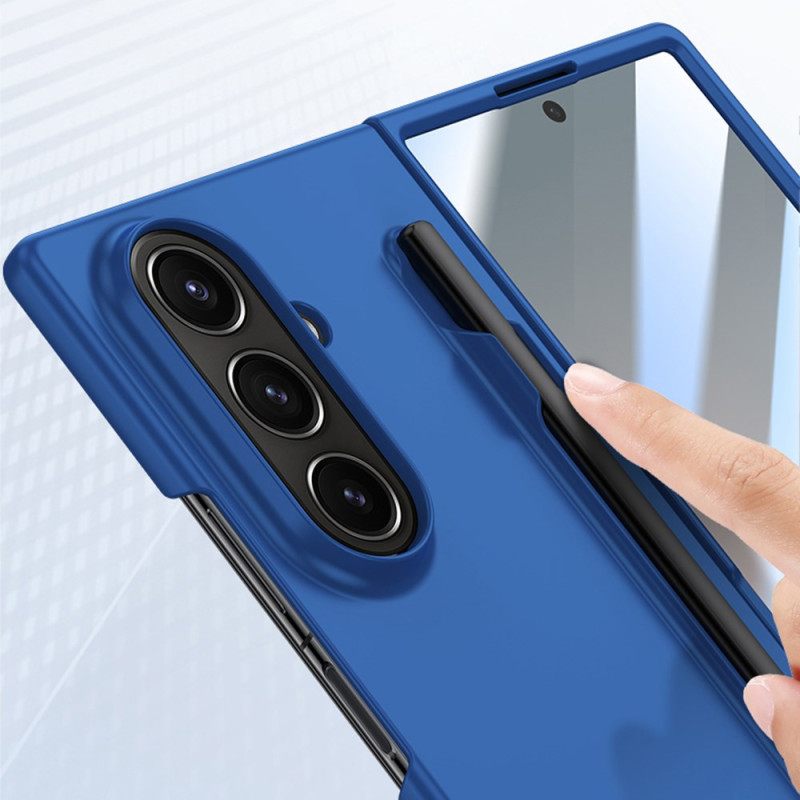Hoesje Samsung Galaxy Z Fold 7 Bescherming Van Gehard Glas En Stylushouder