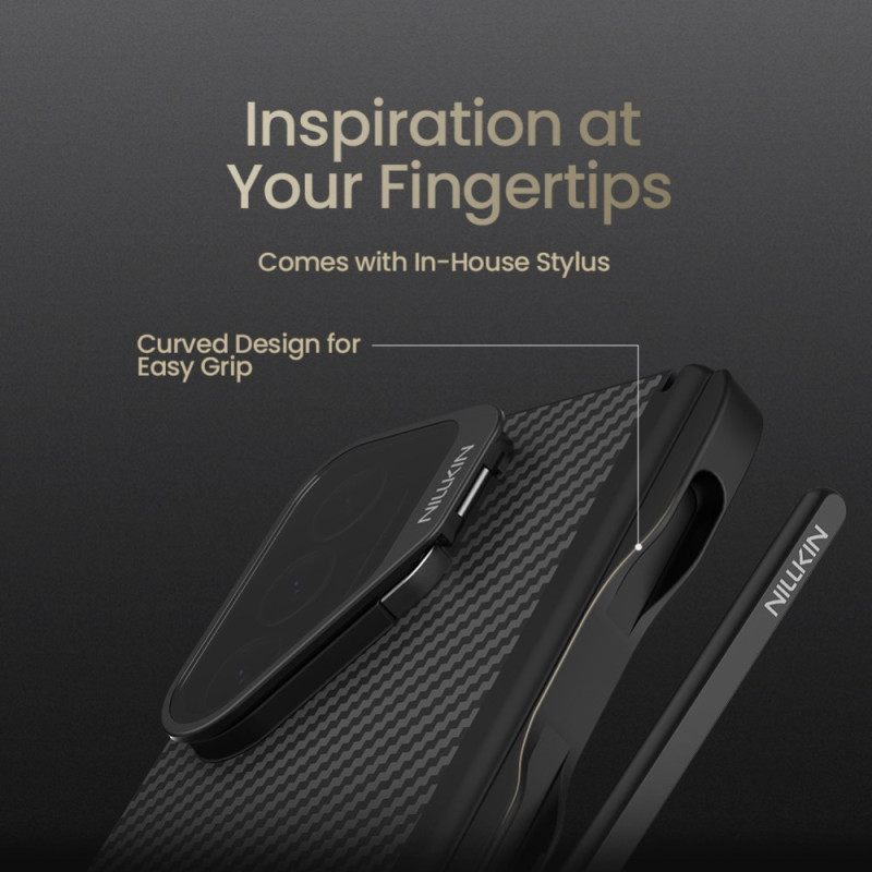 Hoesje Samsung Galaxy Z Fold 7 Carboprop-serie Nillkin Bescherming Hoesje