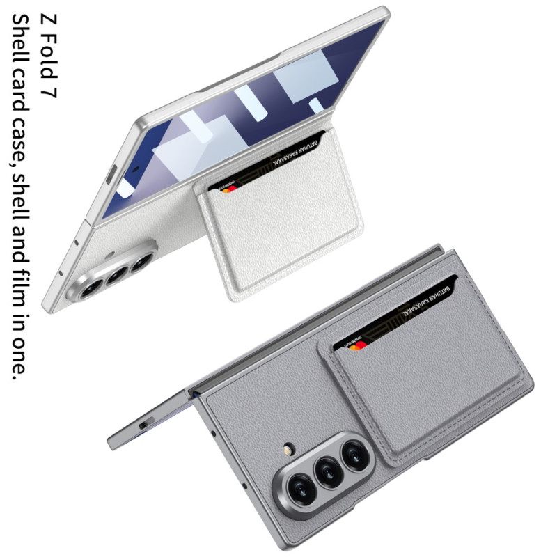 Hoesje Samsung Galaxy Z Fold 7 Gkk Kaarthouder En Standaard