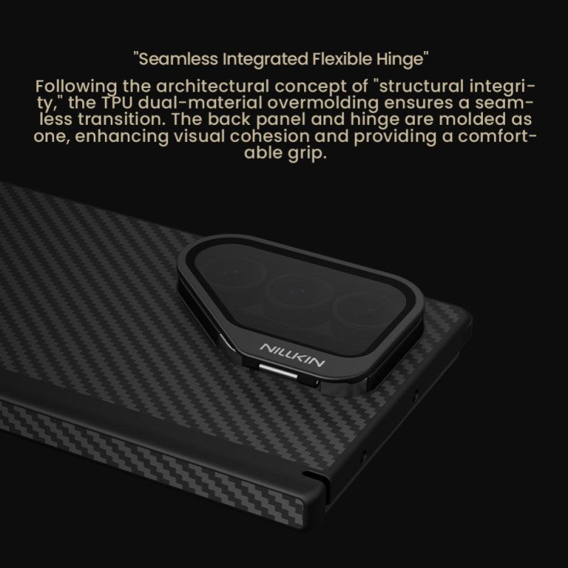 Hoesje Samsung Galaxy Z Fold 7 Houder En Magsafe-compatibiliteit Nillkin Bescherming Hoesje