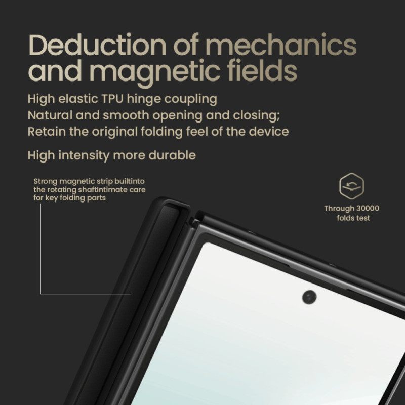 Hoesje Samsung Galaxy Z Fold 7 Houder En Magsafe-compatibiliteit Nillkin Bescherming Hoesje