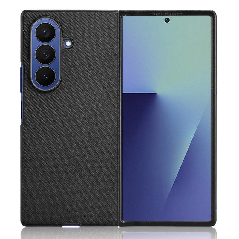 Hoesje Samsung Galaxy Z Fold 7 Klassieke Lederlook Bescherming Hoesje