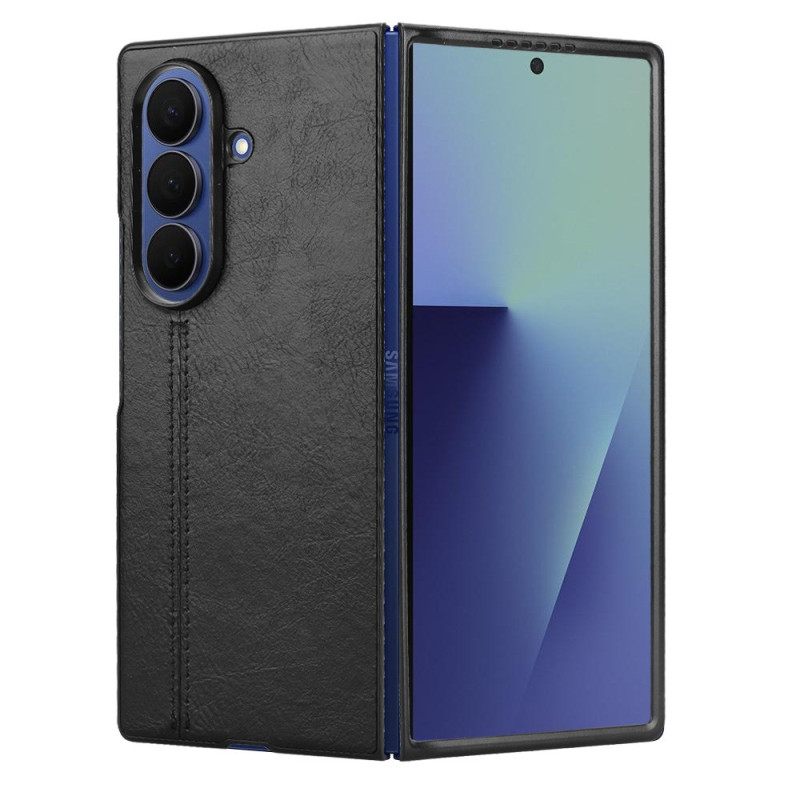 Hoesje Samsung Galaxy Z Fold 7 Lederlook Couture