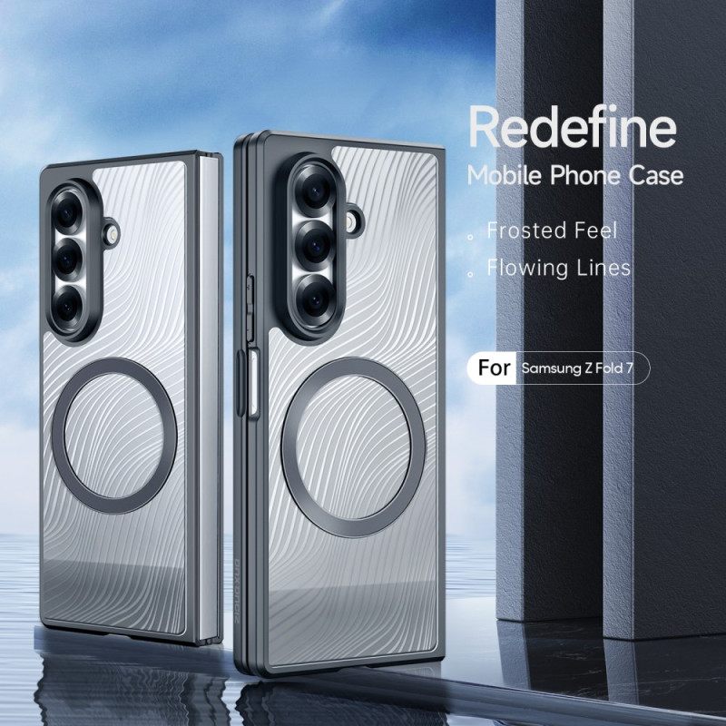 Hoesje Samsung Galaxy Z Fold 7 Magsafe-compatibel Aimo-serie Dux Ducis