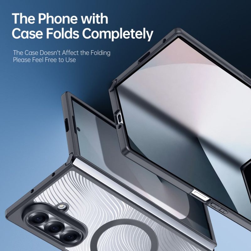 Hoesje Samsung Galaxy Z Fold 7 Magsafe-compatibel Aimo-serie Dux Ducis