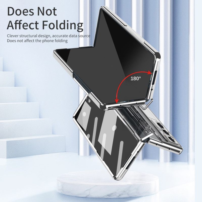 Hoesje Samsung Galaxy Z Fold 7 Magsafe-compatibel Met Standaard En Schermbeschermer Bescherming Hoesje