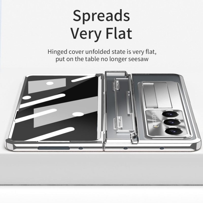 Hoesje Samsung Galaxy Z Fold 7 Magsafe-compatibel Met Standaard En Schermbeschermer Bescherming Hoesje