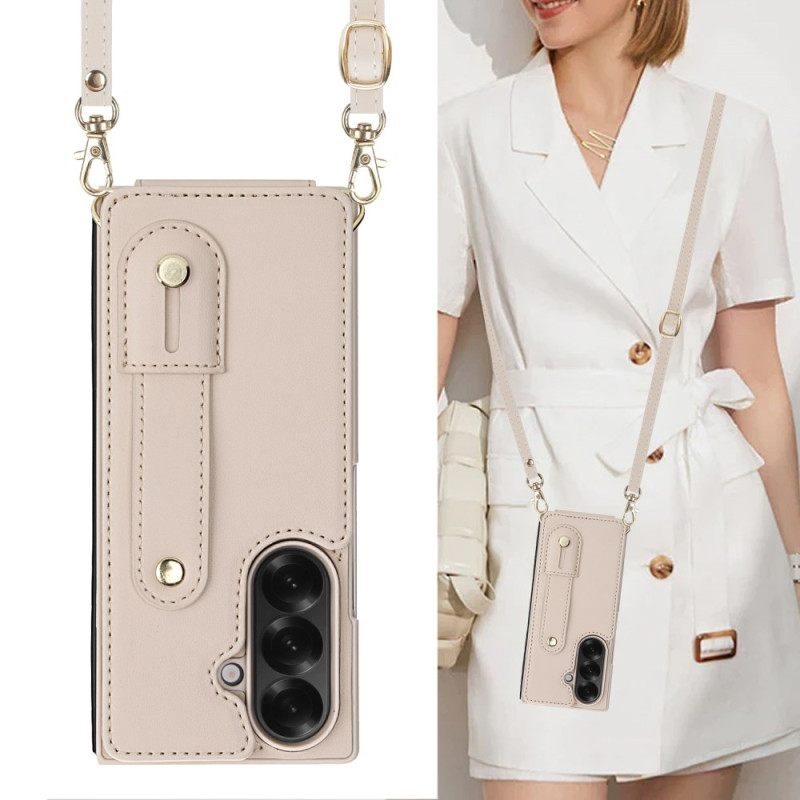 Hoesje Samsung Galaxy Z Fold 7 Multifunctioneel Bescherming Hoesje