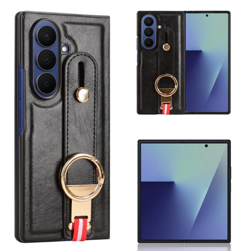 Hoesje Samsung Galaxy Z Fold 7 Polsbandje En Standaard