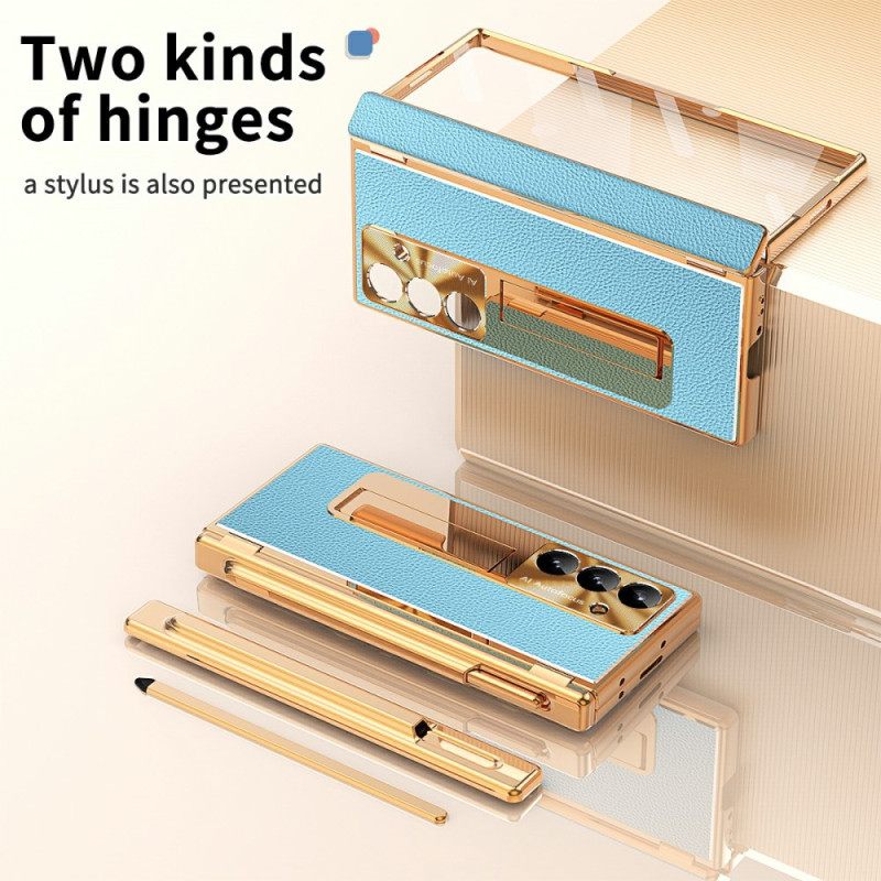 Hoesje Samsung Galaxy Z Fold 7 Premium Ontwerp Met Scharnierbeschermer