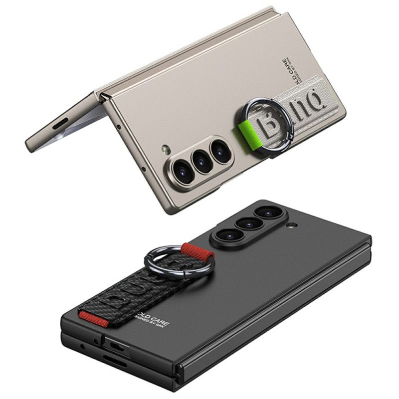 Hoesje Samsung Galaxy Z Fold 7 Ring En Riempje Bescherming Hoesje