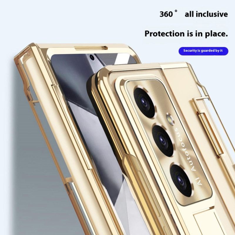 Hoesje Samsung Galaxy Z Fold 7 Standaard En Schermbeschermer Bescherming Hoesje