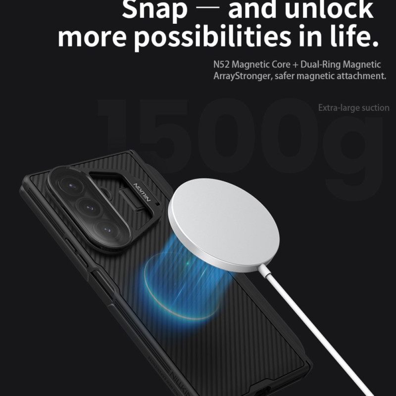 Hoesje Voor Samsung Galaxy Z Fold 7 Camshield Prop Magnetic Series Nillkin
