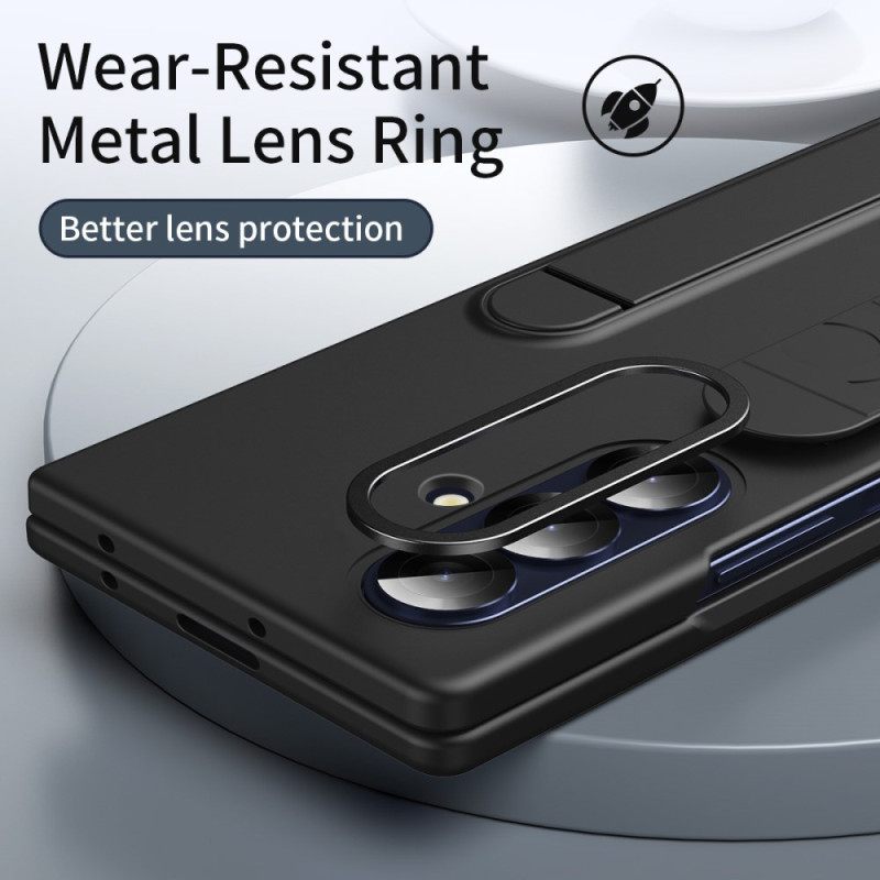 Hoesje Voor Samsung Galaxy Z Fold 7 Standaard En Polsbandje