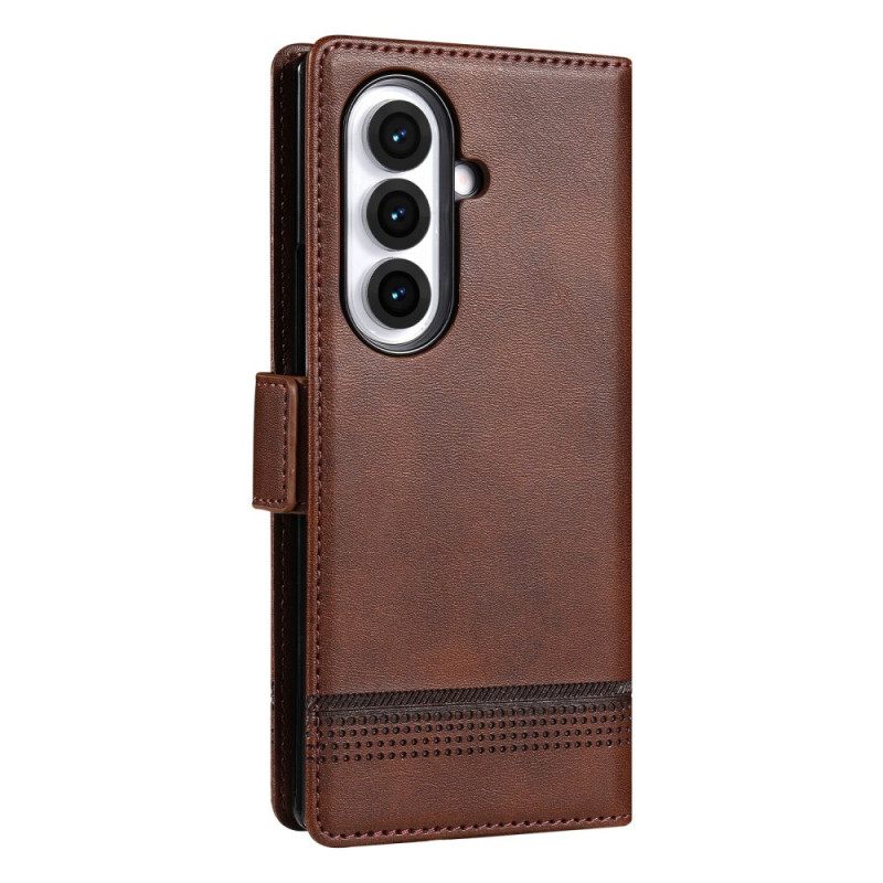 Leren Hoesje Samsung Galaxy Z Fold 7 Azns