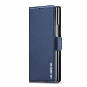 Leren Hoesje Samsung Galaxy Z Fold 7 Lc.imeeke Bescherming Hoesje