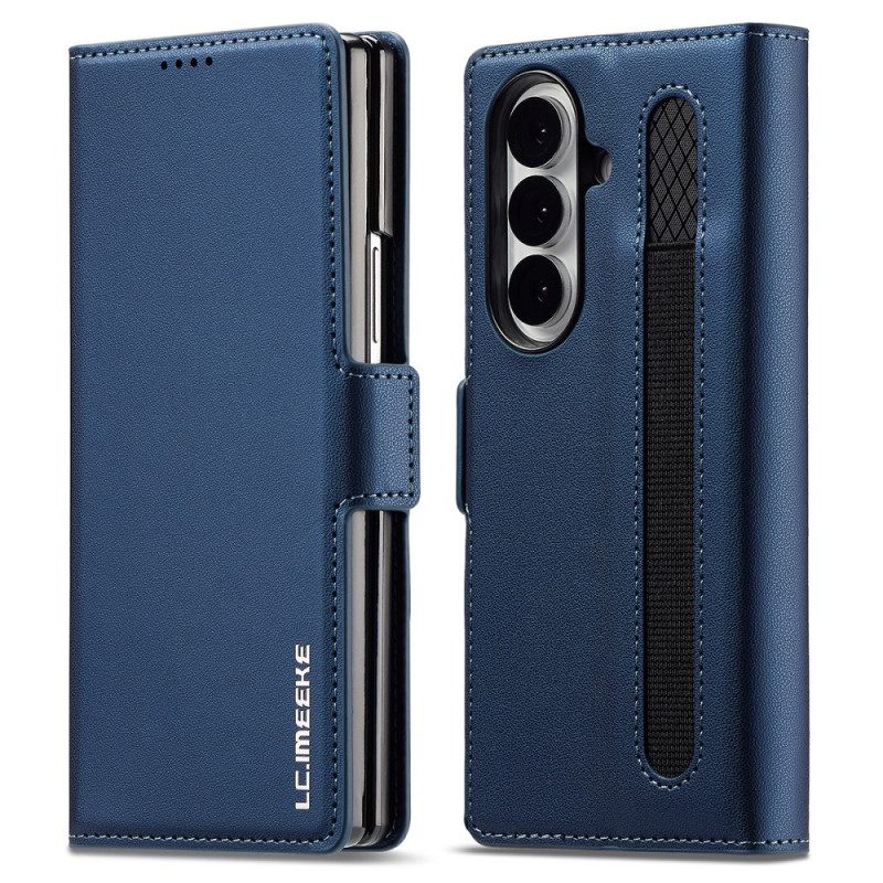 Leren Hoesje Samsung Galaxy Z Fold 7 Lc.imeeke Bescherming Hoesje