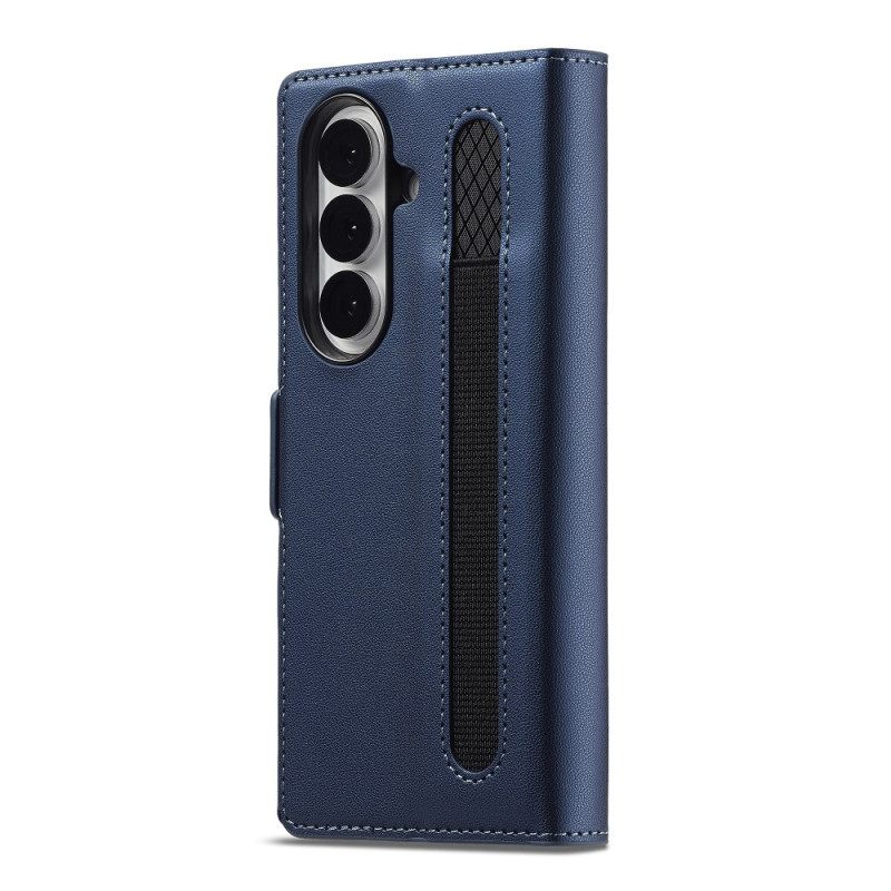 Leren Hoesje Samsung Galaxy Z Fold 7 Lc.imeeke Bescherming Hoesje