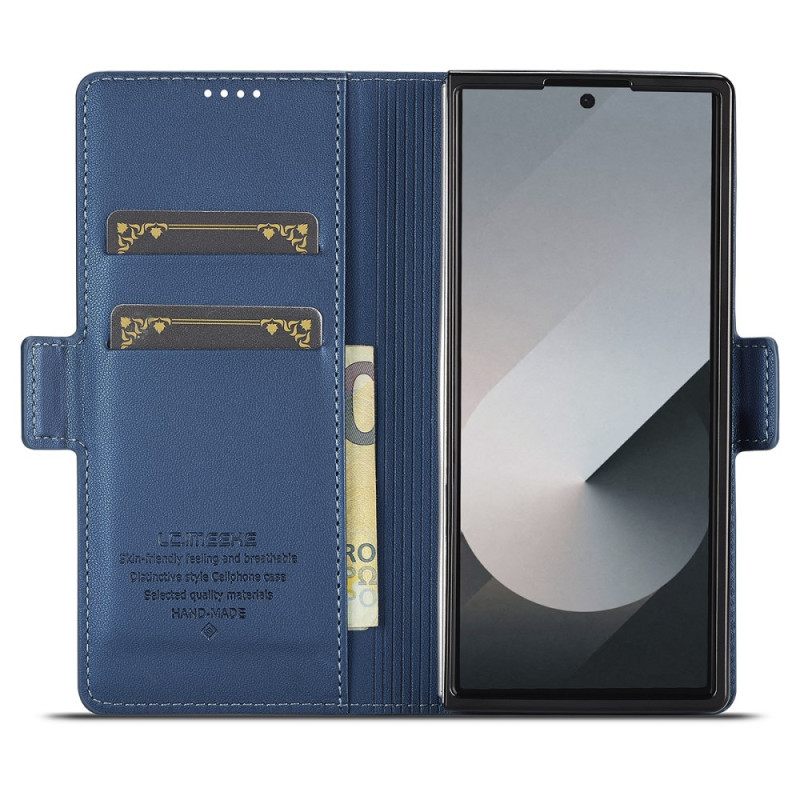 Leren Hoesje Samsung Galaxy Z Fold 7 Lc.imeeke Bescherming Hoesje