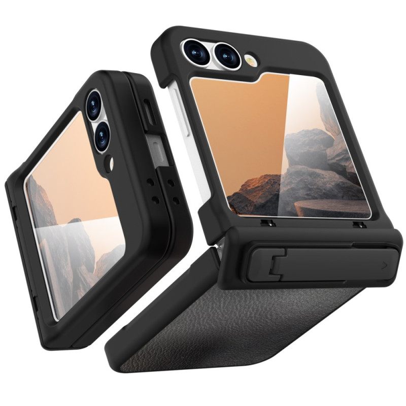 Case Hoesje Samsung Galaxy Z Flip 7 Fe Telefoonhoesje Handsfree Standaard