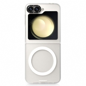 Case Hoesje Samsung Galaxy Z Flip 7 Fe Telefoonhoesje Magnetisch Youngkit