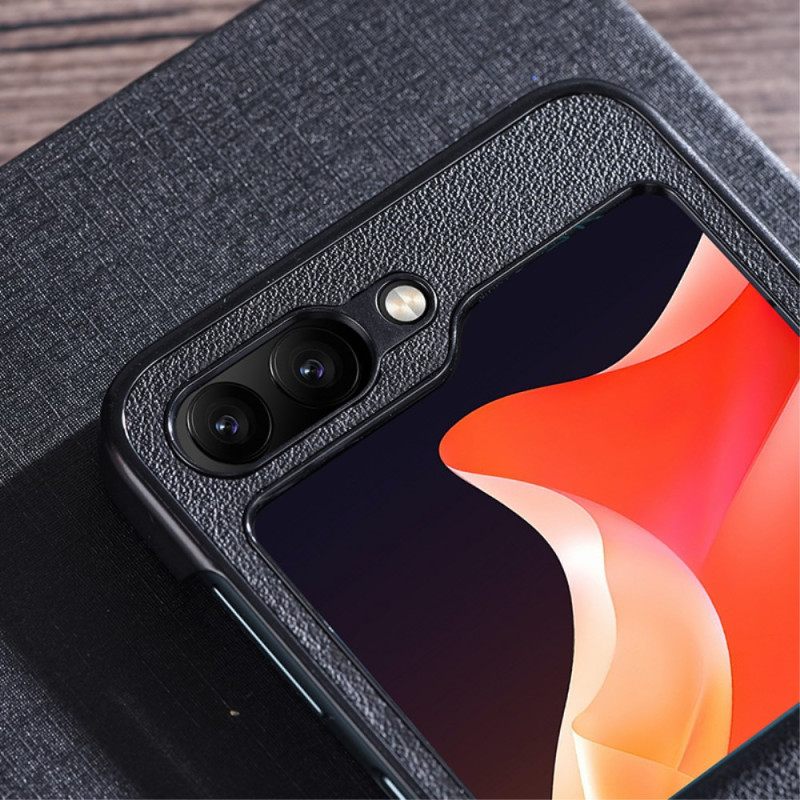 Case Hoesje Samsung Galaxy Z Flip 7 Fe Telefoonhoesje Ultradun Kunstleer