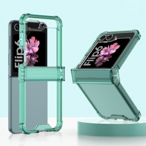 Cover Hoesje Samsung Galaxy Z Flip 7 Fe Telefoonhoesje Gkk-scharnier En Luchtkussen