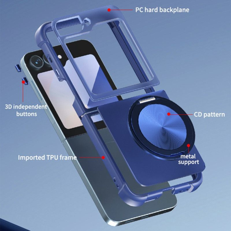 Cover Hoesje Samsung Galaxy Z Flip 7 Fe Telefoonhoesje Magnetisch