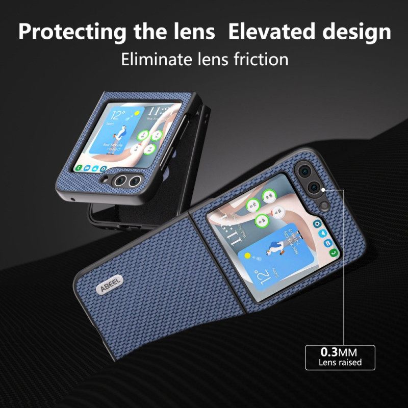 Hoesje Samsung Galaxy Z Flip 7 Fe Abeel Koolstofvezeldesign
