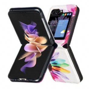 Hoesje Samsung Galaxy Z Flip 7 Fe Aquarel Bloem