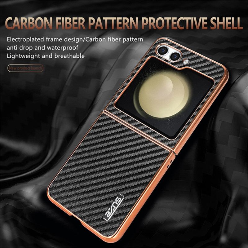 Hoesje Samsung Galaxy Z Flip 7 Fe Azns Koolstofvezel