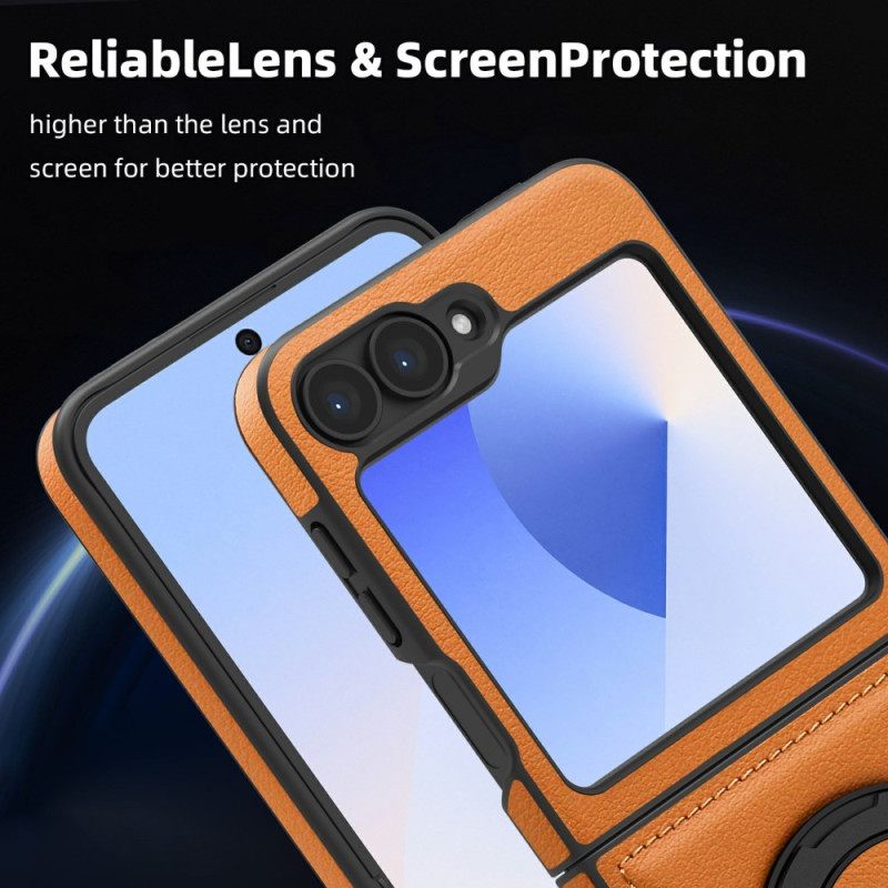 Hoesje Samsung Galaxy Z Flip 7 Fe Compatibele Ringhouder Magsafe