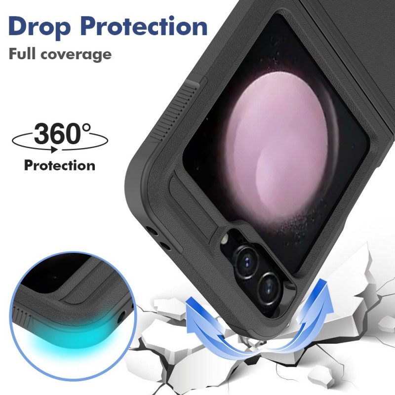 Hoesje Samsung Galaxy Z Flip 7 Fe Effen Versterkt