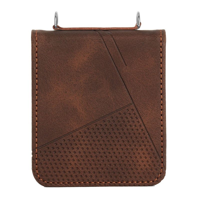 Hoesje Samsung Galaxy Z Flip 7 Fe Geometrisch Met Schouderband Bescherming Hoesje