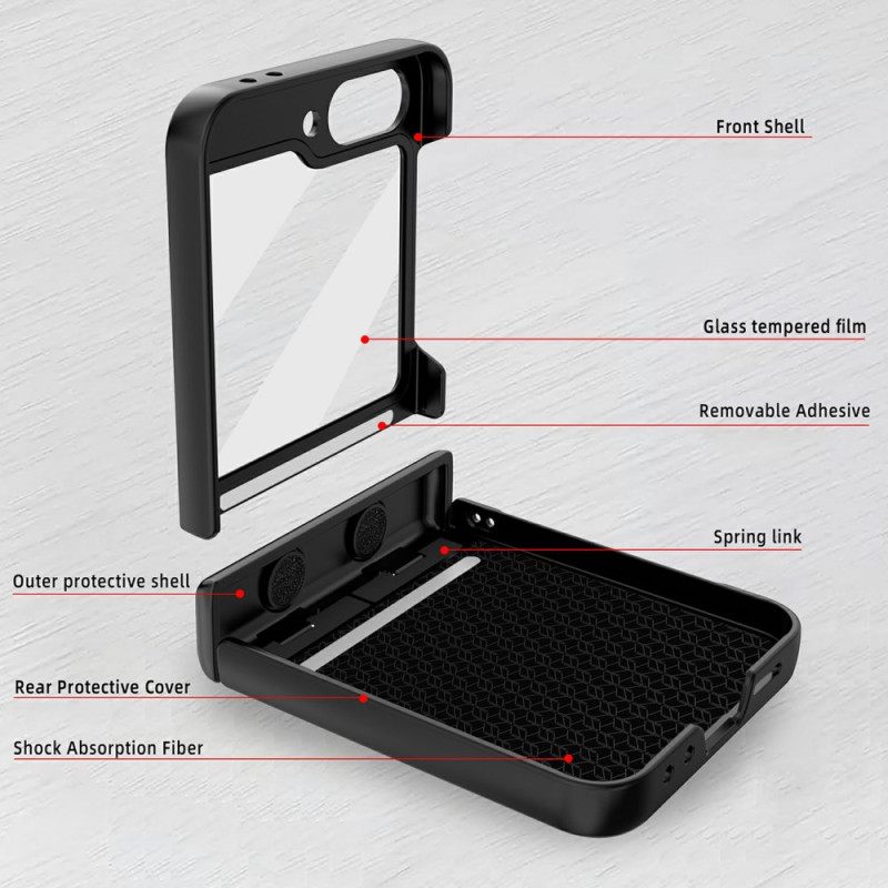 Hoesje Samsung Galaxy Z Flip 7 Fe Gestructureerd