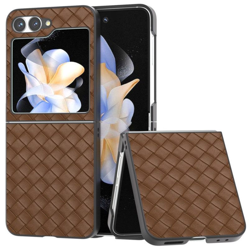 Hoesje Samsung Galaxy Z Flip 7 Fe Geweven Textuur